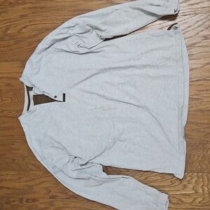 Powder River Outfitters Long Sleeve Heavy Henley Shirt Men XL